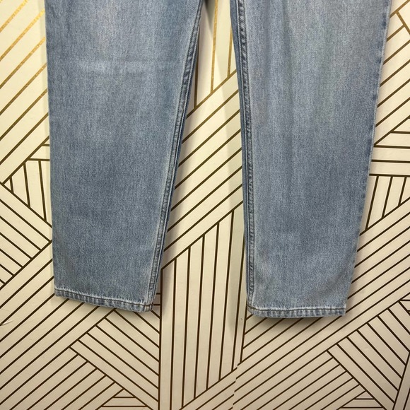 & Other Stories Paper Bag High-Waisted Jeans in Blue Denim Size US 30 - Picture 8 of 12